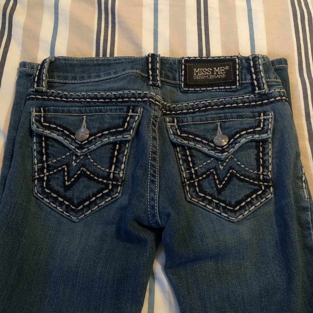 MissMe Irene Bootcut Jeans sz 25